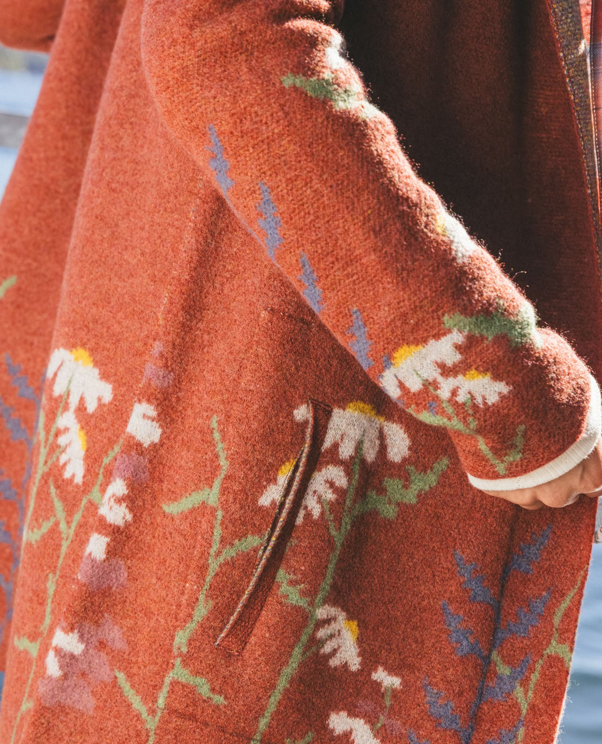 Heartfelt Merino Wool Open Front Cardigan Hoodie Sundown Pattern | Toad&Co Women