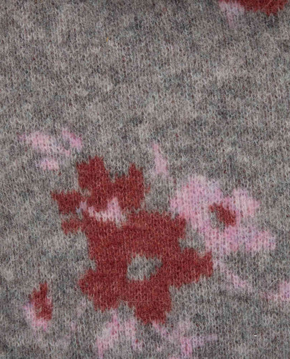 Women's Toddy Alpaca Merino V-Neck Sweater - Cozy & Soft Soot Pattern | Toad&Co Women