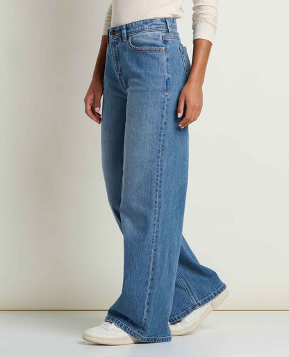 Women's Tamarack Wide Leg Blue Jean Tahoe | Toad&Co Women
