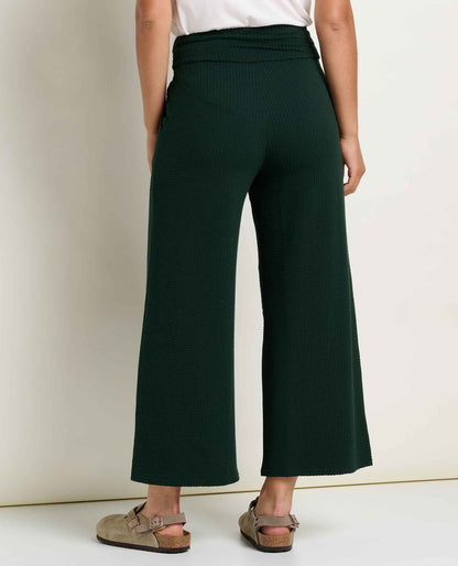 Chaka Wide Leg Pull On Lounge Pant - Versatile & Cozy Serrano Texture | Toad&Co Women
