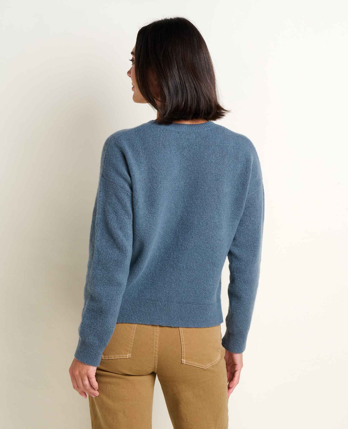 Women's Wasatch Crewneck Wool Sweater - Soft, Never Itchy Ink | Toad&Co Women