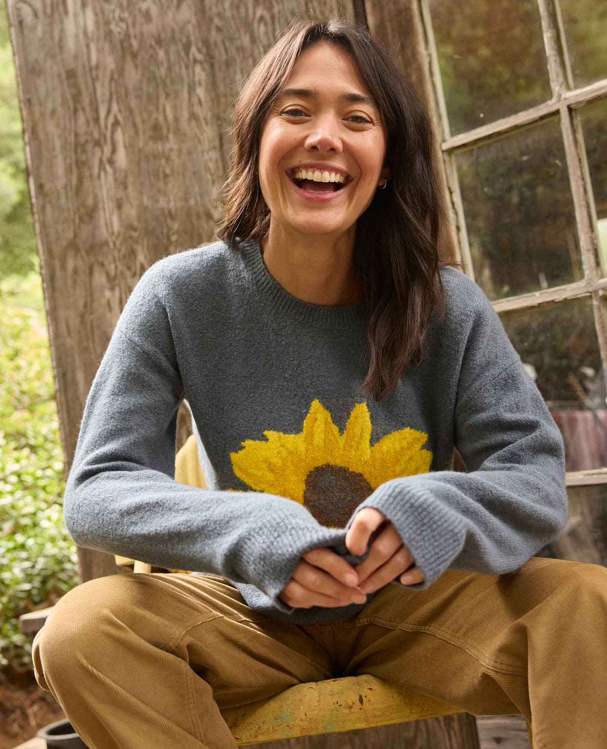 Women's Wasatch Crewneck Wool Sweater - Soft, Never Itchy Ink | Toad&Co Women