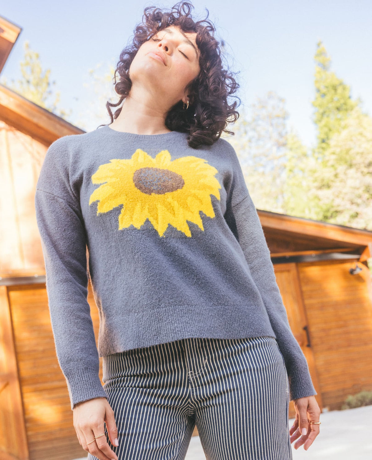 Women's Wasatch Crewneck Wool Sweater - Soft, Never Itchy Ink | Toad&Co Women