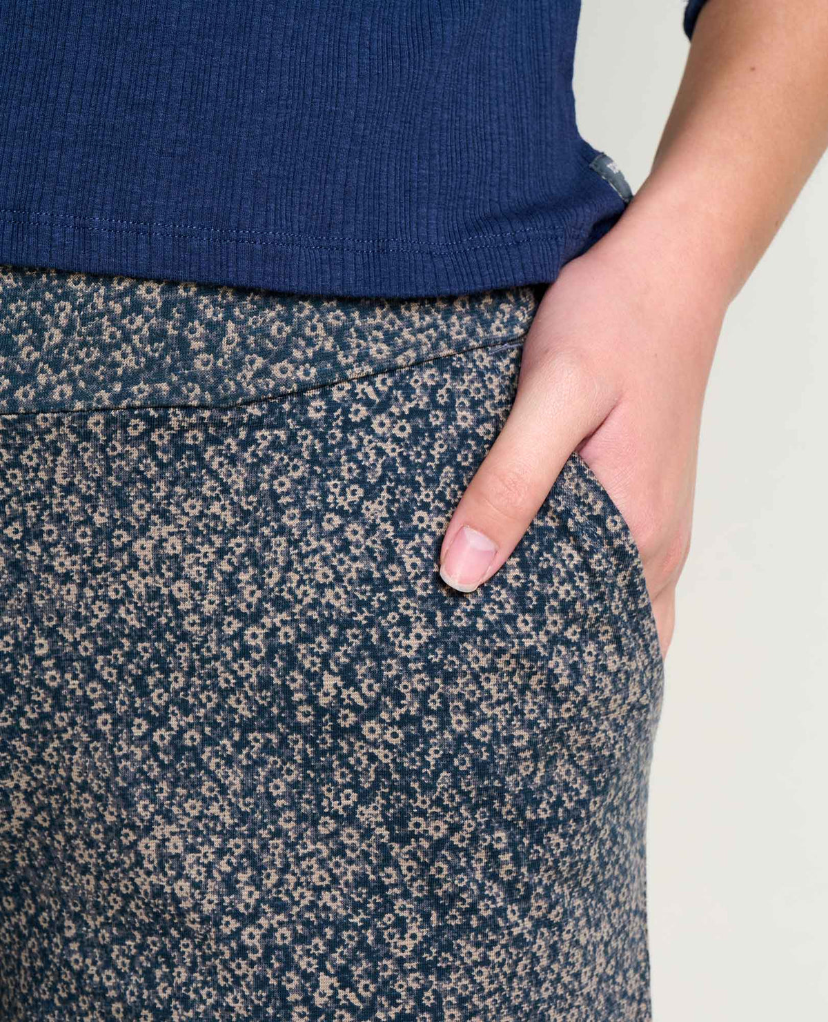 Chaka Wide Leg Pull On Lounge Pant - Versatile & Cozy Ink Print | Toad&Co Women