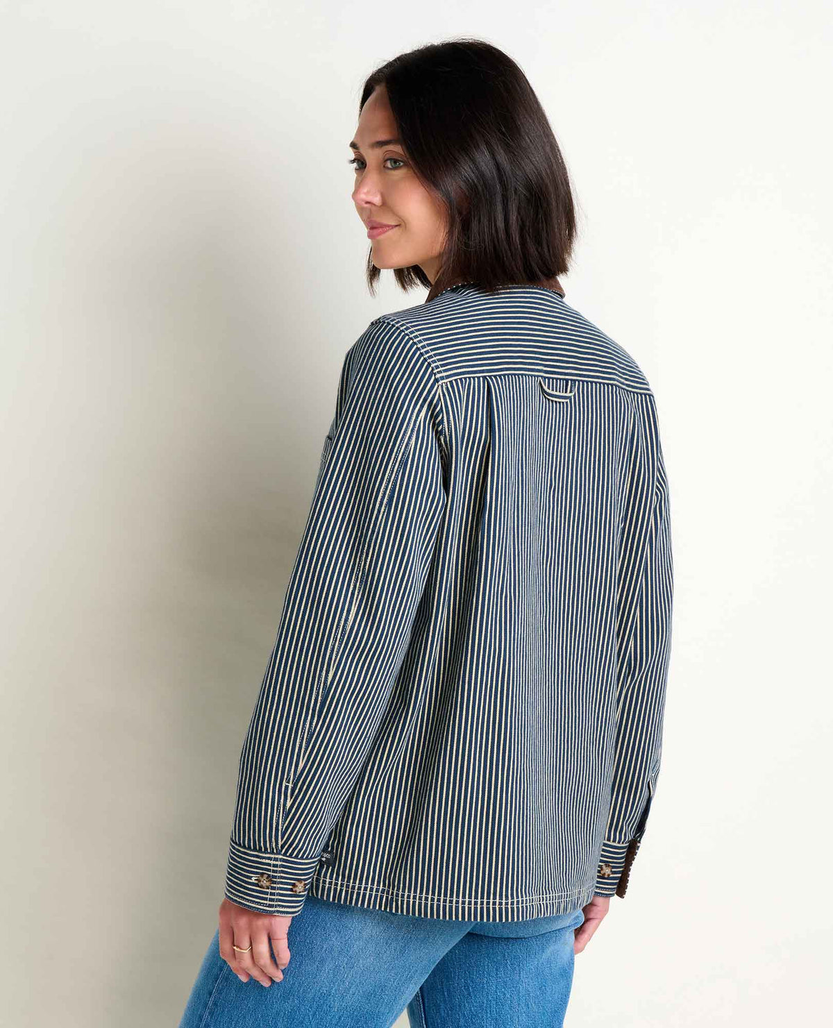 Women's Organic Cotton Balsam Denim Barn Jacket - Chore Coat  | Toad&Co Women