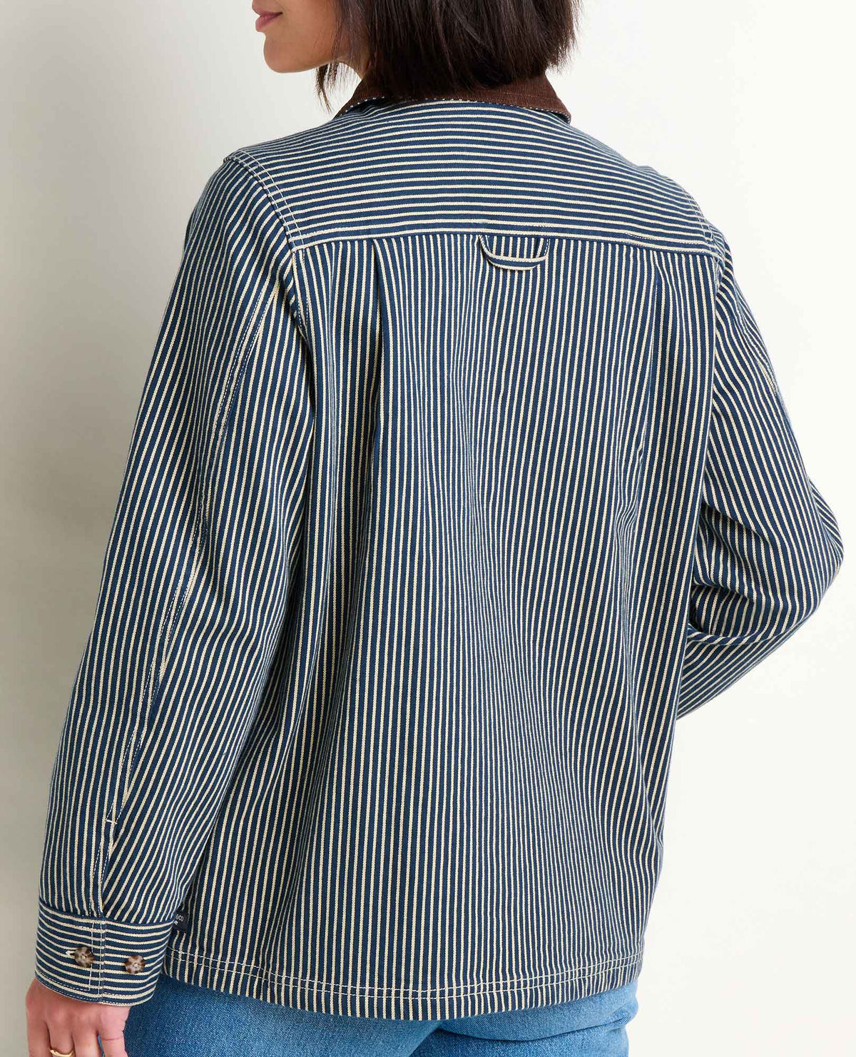 Women's Organic Cotton Balsam Denim Barn Jacket - Chore Coat  | Toad&Co Women