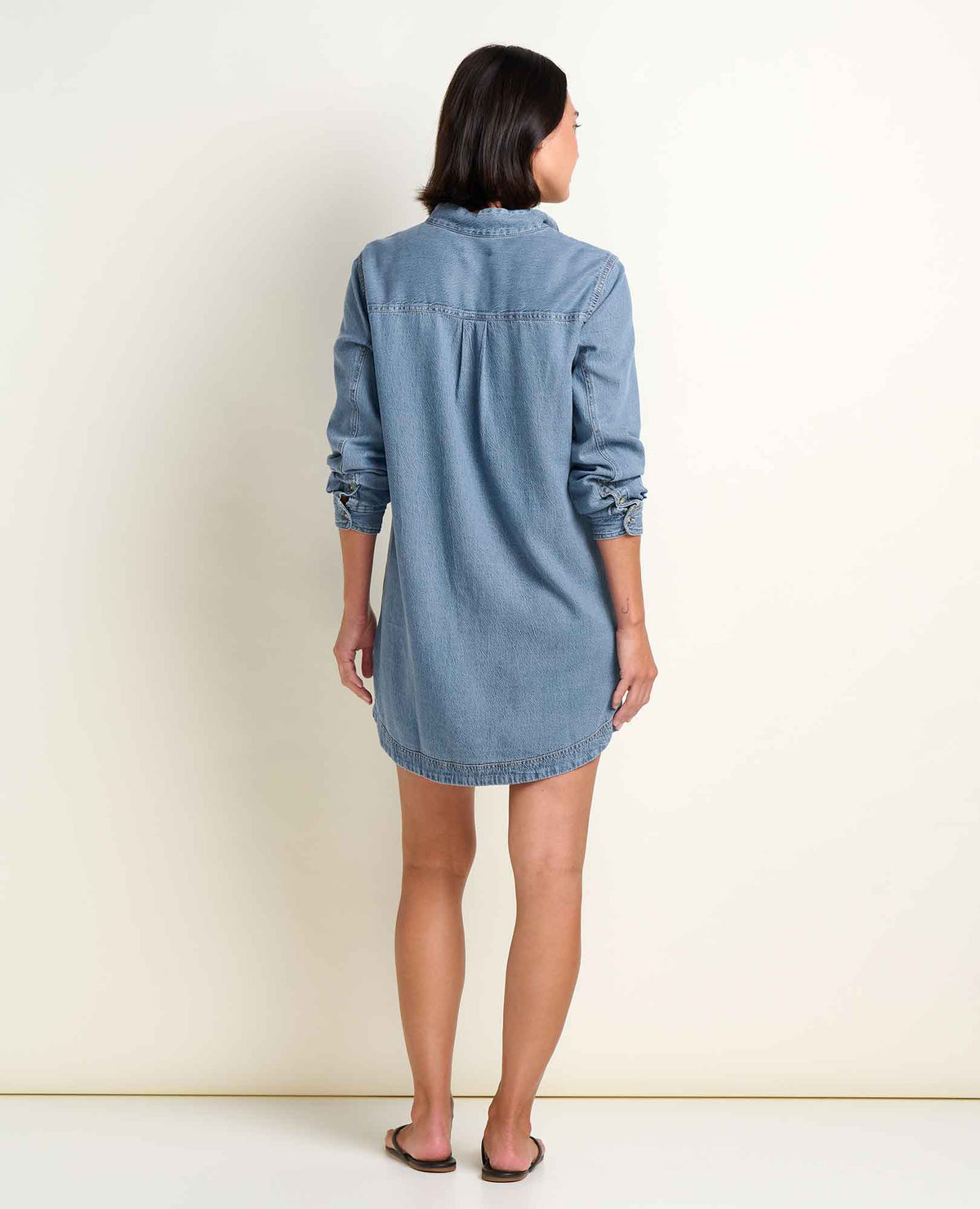 Piñon Soft Denim Popover Dress Bar Harbor | Toad&Co Women