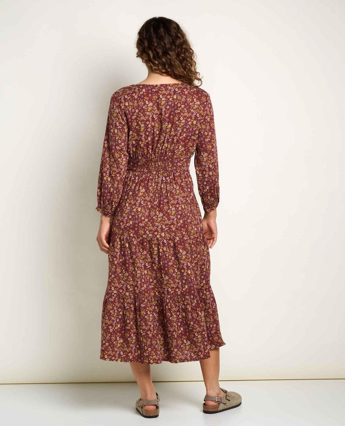 Manzana Tiered Midi Dress  | Toad&Co Women
