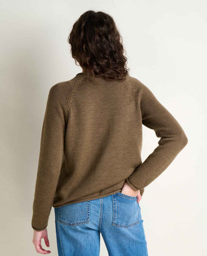 Alpineglo Sweater - Organic Cotton Next to Skin and Wool Outer  | Toad&Co Women