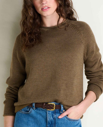 Alpineglo Sweater - Organic Cotton Next to Skin and Wool Outer  | Toad&Co Women