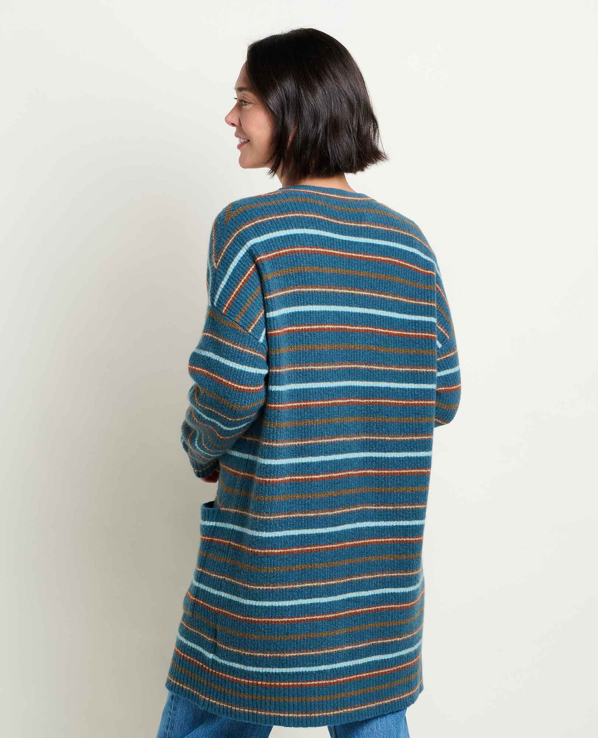 Women's Wasatch Cardigan Twilight Pattern | Toad&Co Women