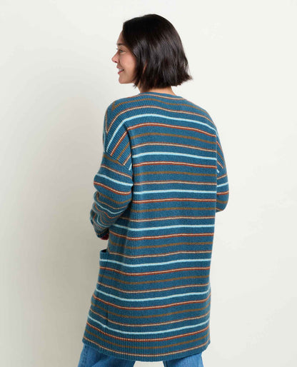 Women's Wasatch Cardigan Twilight Pattern | Toad&Co Women