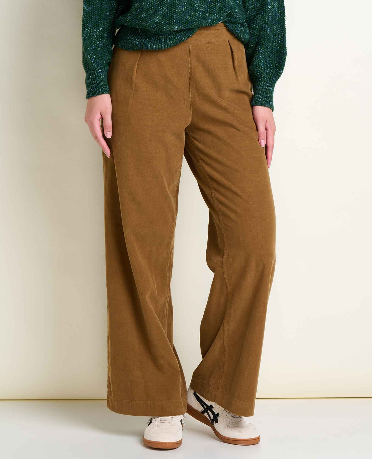 Cattail Corduroy Wide Leg Pant Honey Brown | Toad&Co Women