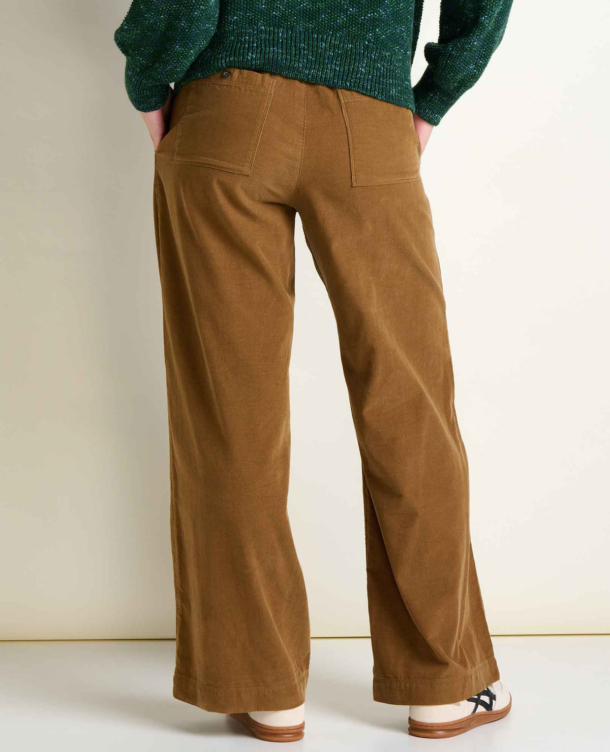 Cattail Corduroy Wide Leg Pant Honey Brown | Toad&Co Women