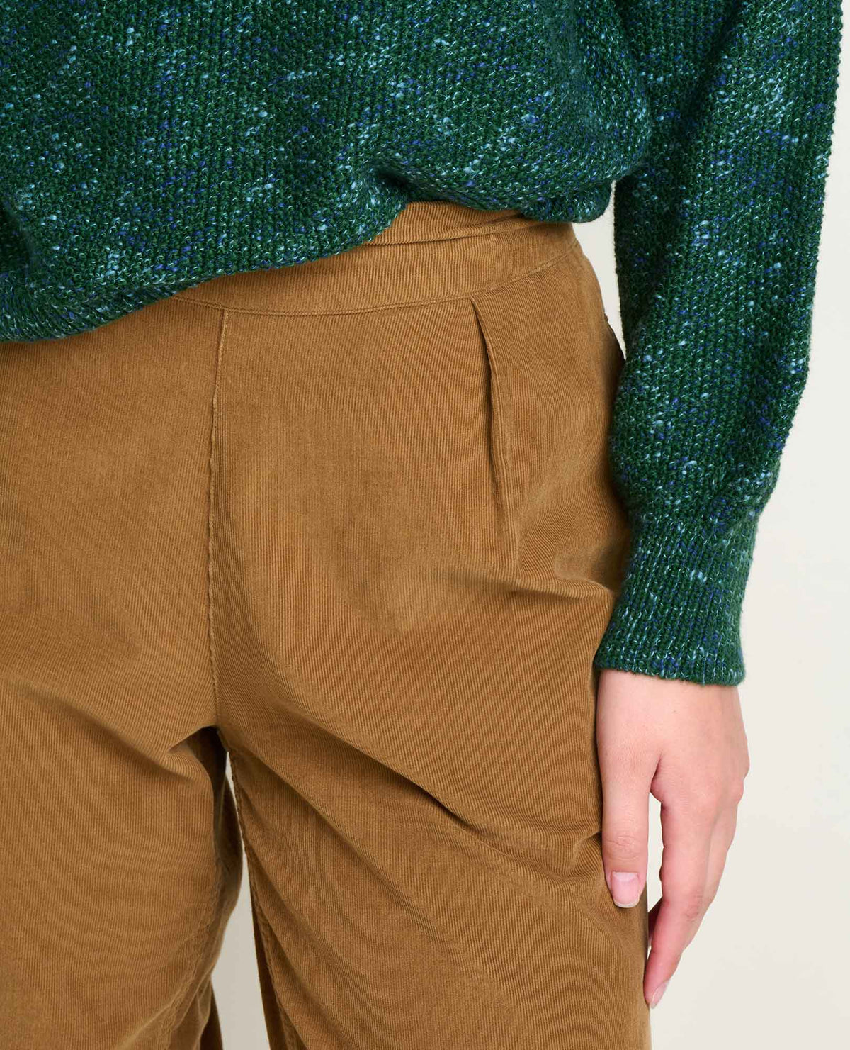 Cattail Corduroy Wide Leg Pant Honey Brown | Toad&Co Women