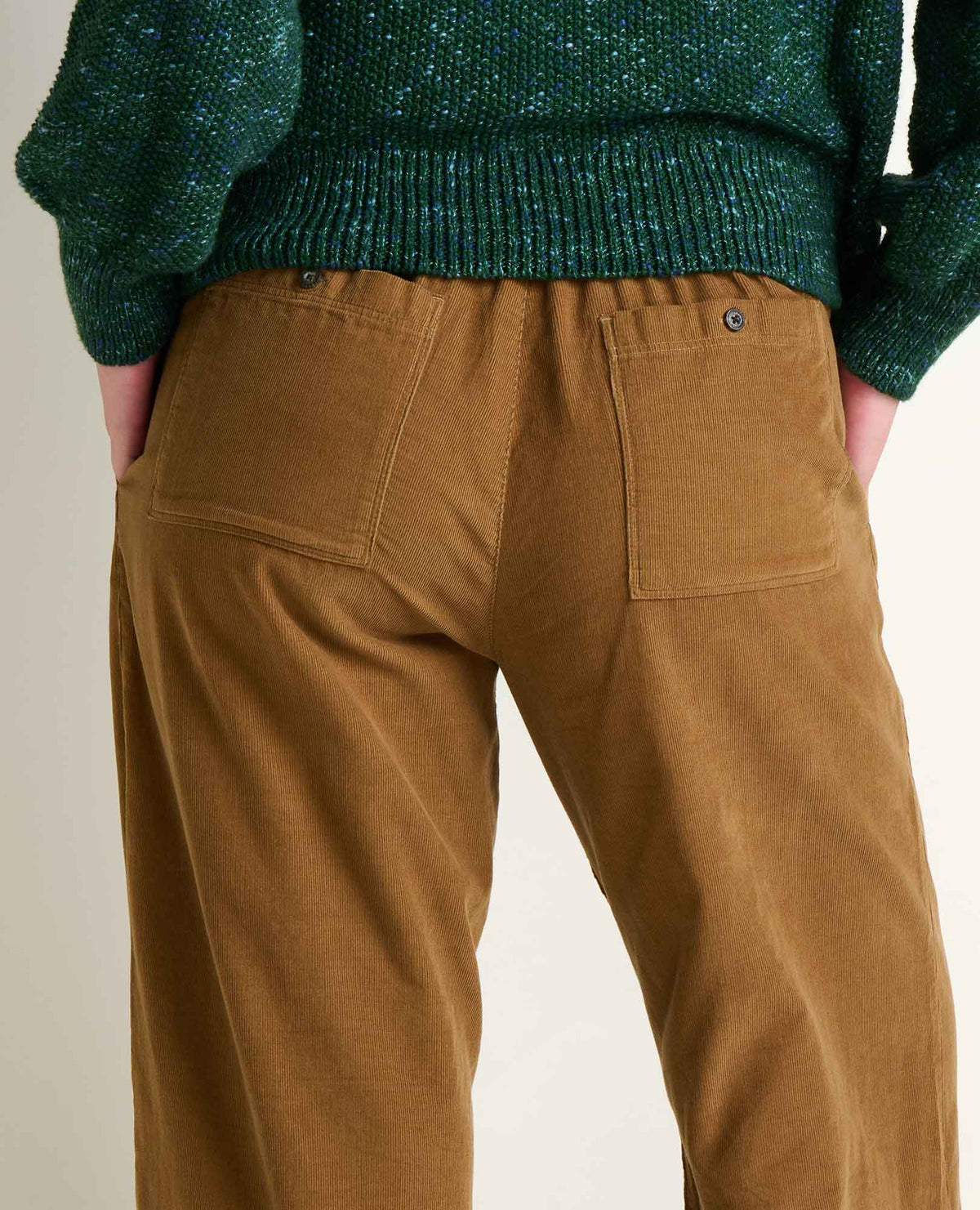 Cattail Corduroy Wide Leg Pant Honey Brown | Toad&Co Women