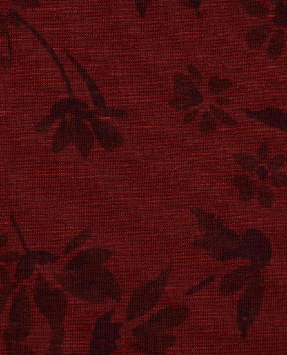 Chaka Wide Leg Pull On Lounge Pant - Versatile & Cozy Burgundy Print | Toad&Co Women