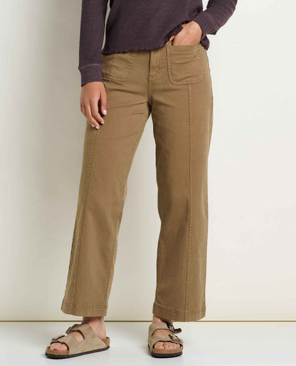 Linden Canvas Wide Leg Sailor Pant - Organic Cotton  | Toad&Co Women
