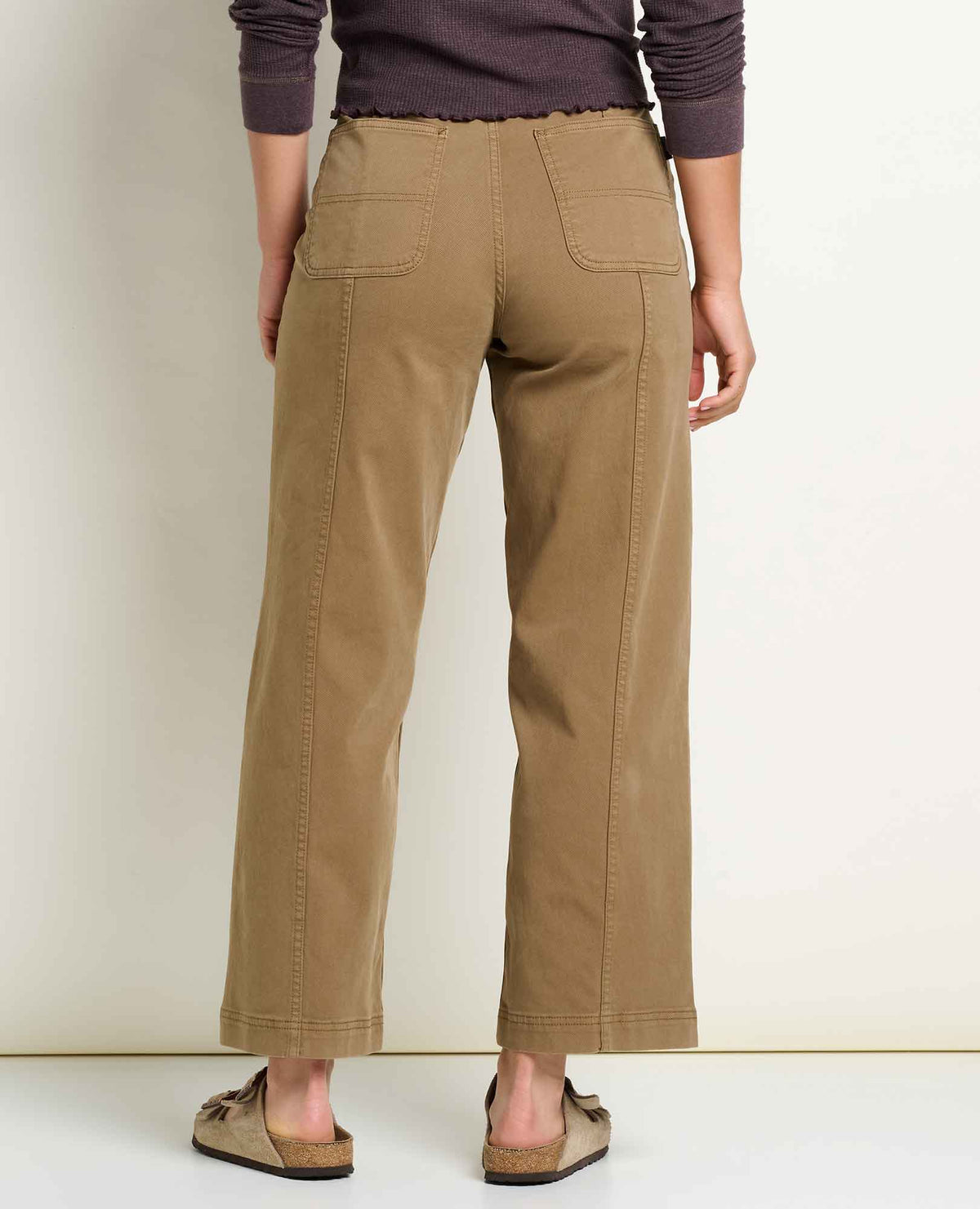 Linden Canvas Wide Leg Sailor Pant - Organic Cotton  | Toad&Co Women