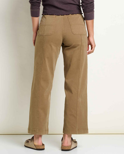 Linden Canvas Wide Leg Sailor Pant - Organic Cotton  | Toad&Co Women