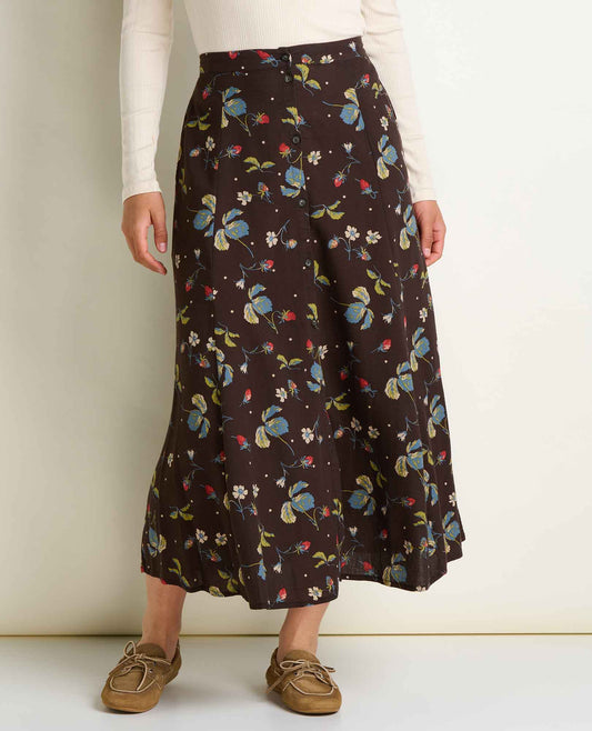 Manzana Organic Cotton Midi Skirt  | Toad&Co Women