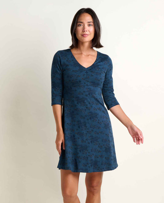 Women's Rosalinda Dress with Pocket - Organic Cotton and Tencel Dress by Toad&Co  | Toad&Co Women
