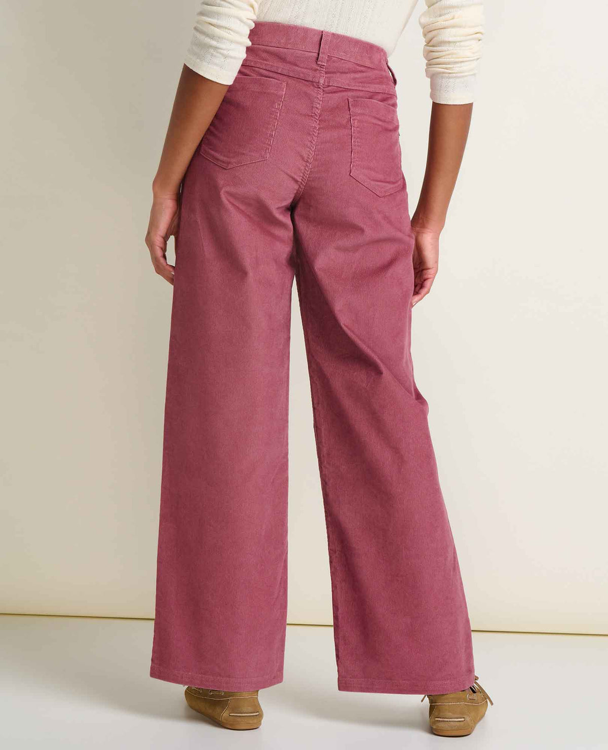 Women's Coaster Corduroy Wide Leg Pant Foxglove | Toad&Co Women