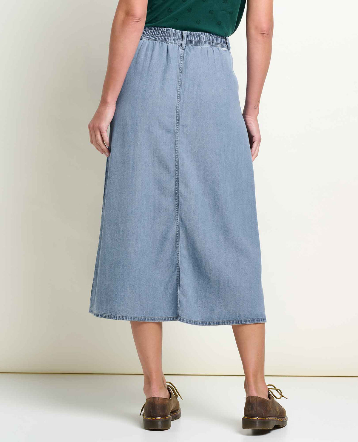 Piñon Soft Denim Midi Skirt  | Toad&Co Women