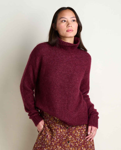 Women's Alpaca Merino Turtleneck Sweater - Cozy & Soft  | Toad&Co Women