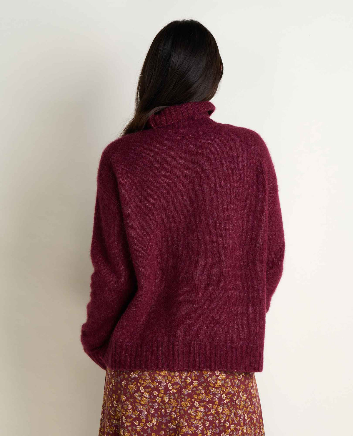 Women's Alpaca Merino Turtleneck Sweater - Cozy & Soft  | Toad&Co Women