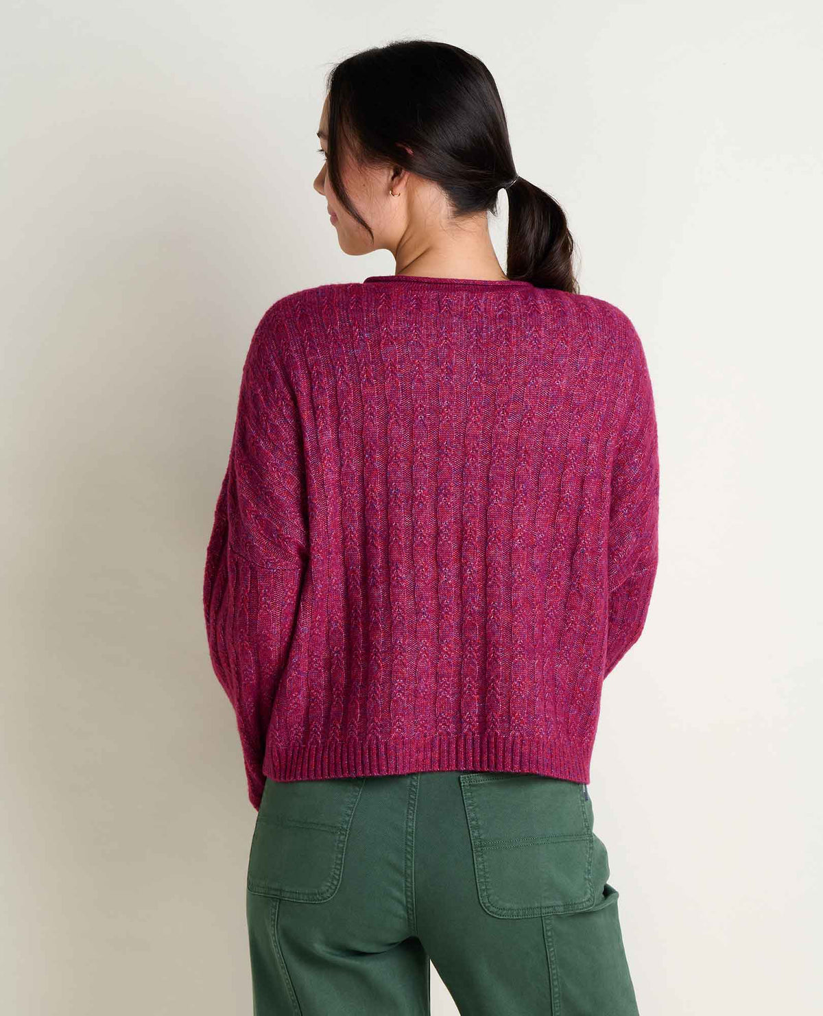 Cloudcover Cardigan Garnet | Toad&Co Women