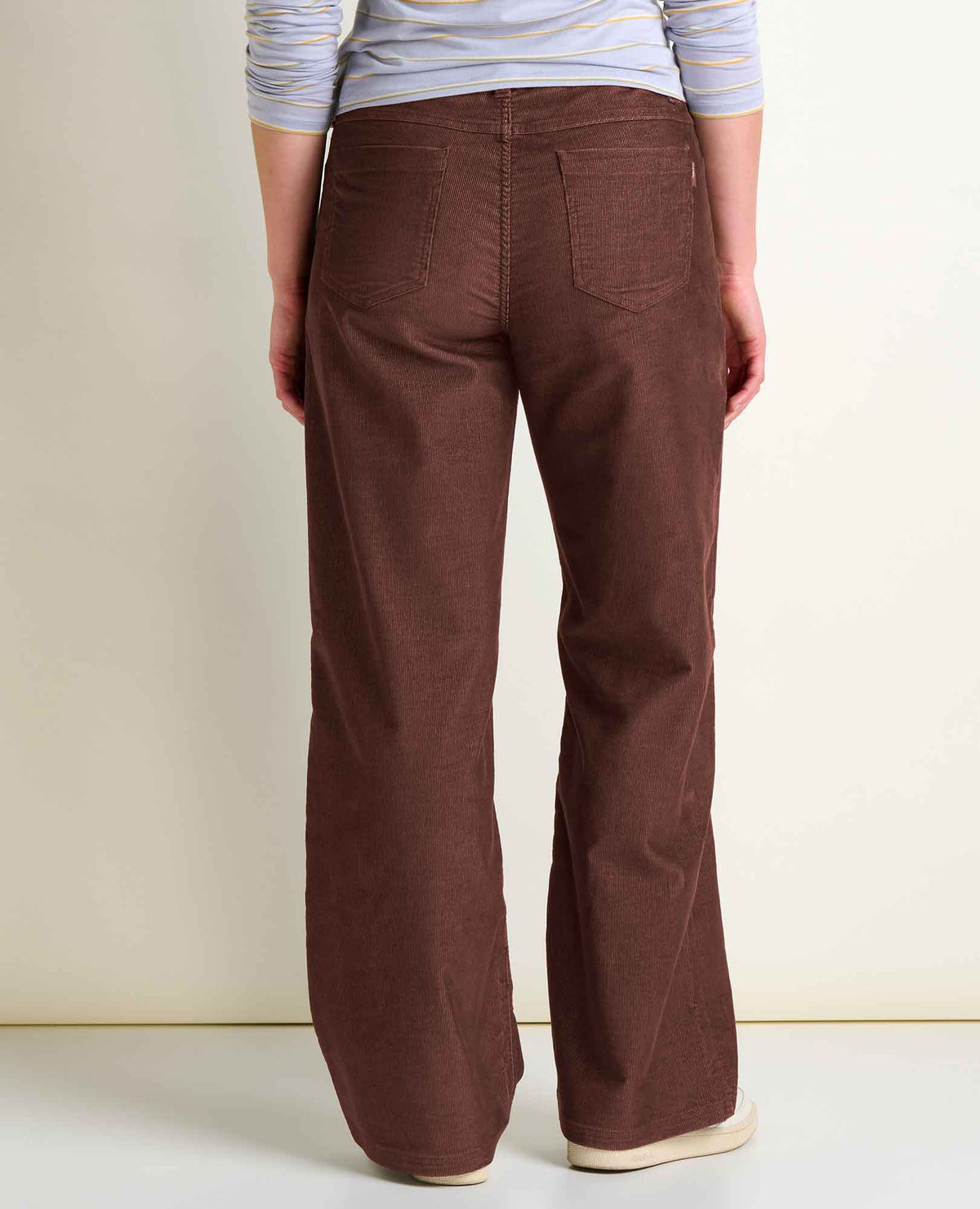 Women's Coaster Corduroy Wide Leg Pant Barnwood | Toad&Co Women