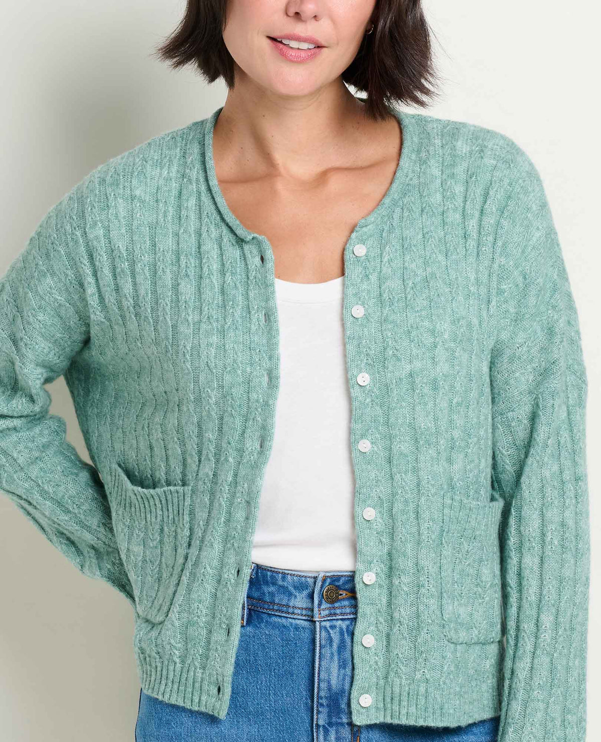 Cloudcover Cardigan Arctic | Toad&Co Women