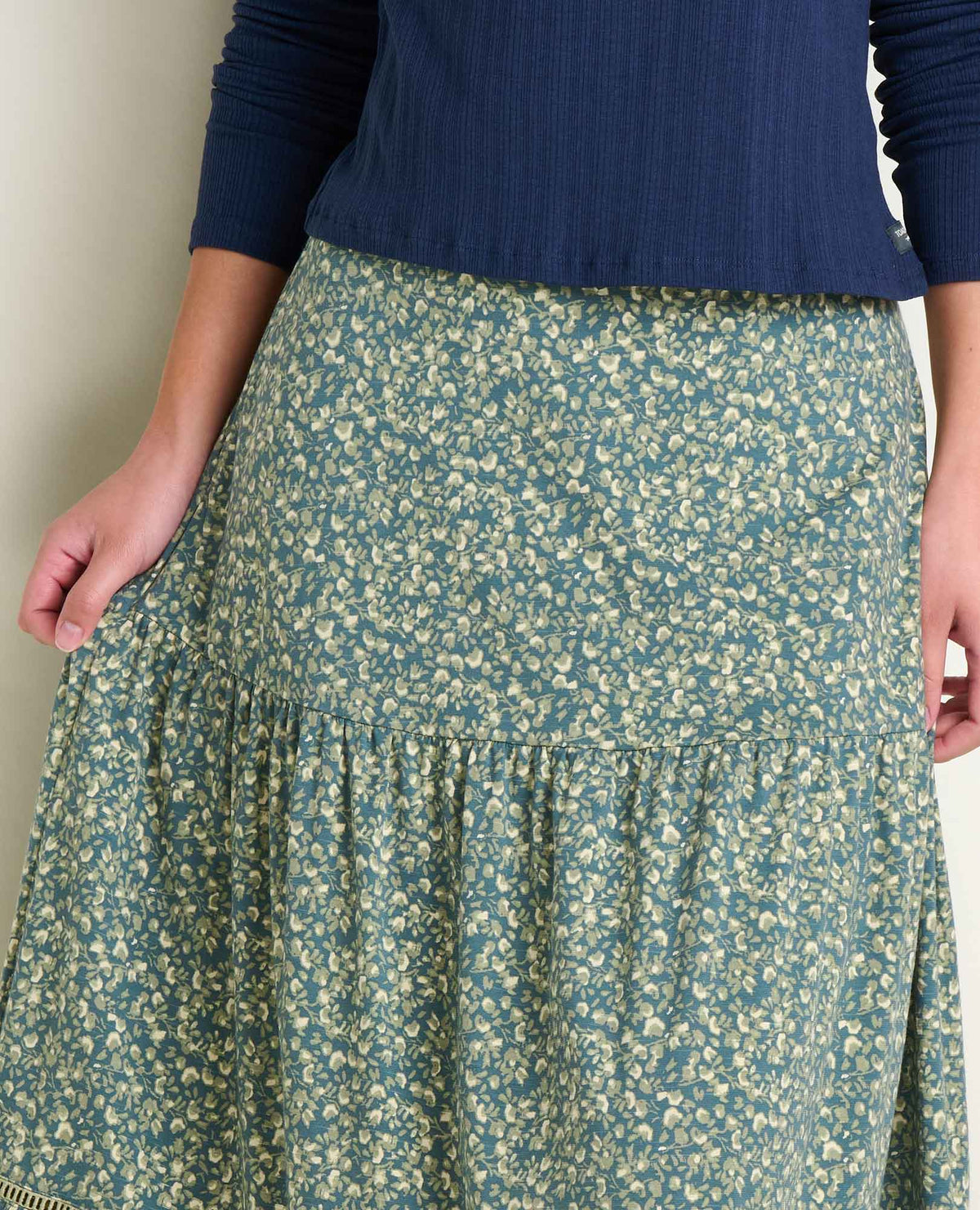 Marigold Tiered Midi Skirt - Soft, Stretchy, and Eco-Friendly  | Toad&Co Women