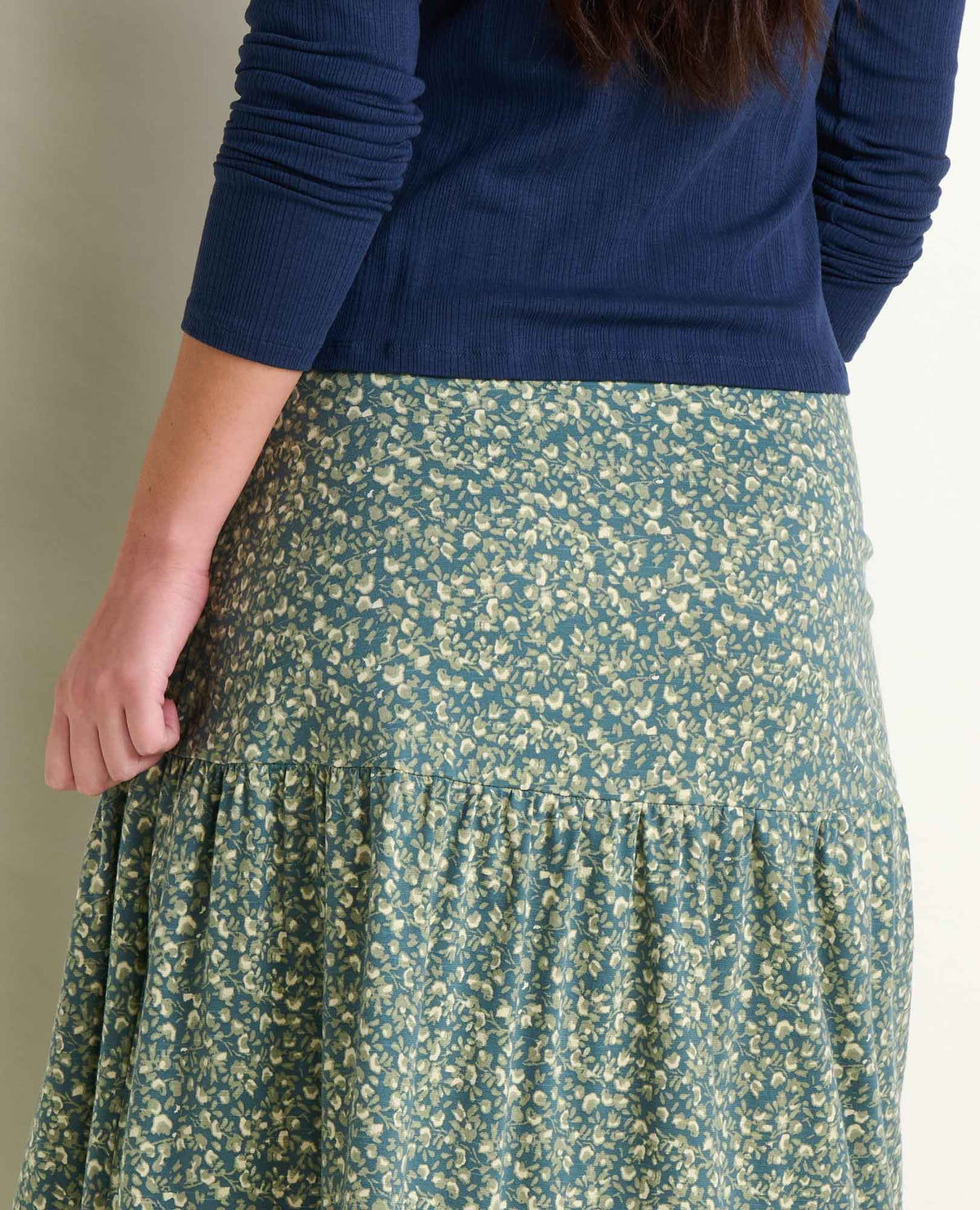 Marigold Tiered Midi Skirt - Soft, Stretchy, and Eco-Friendly  | Toad&Co Women