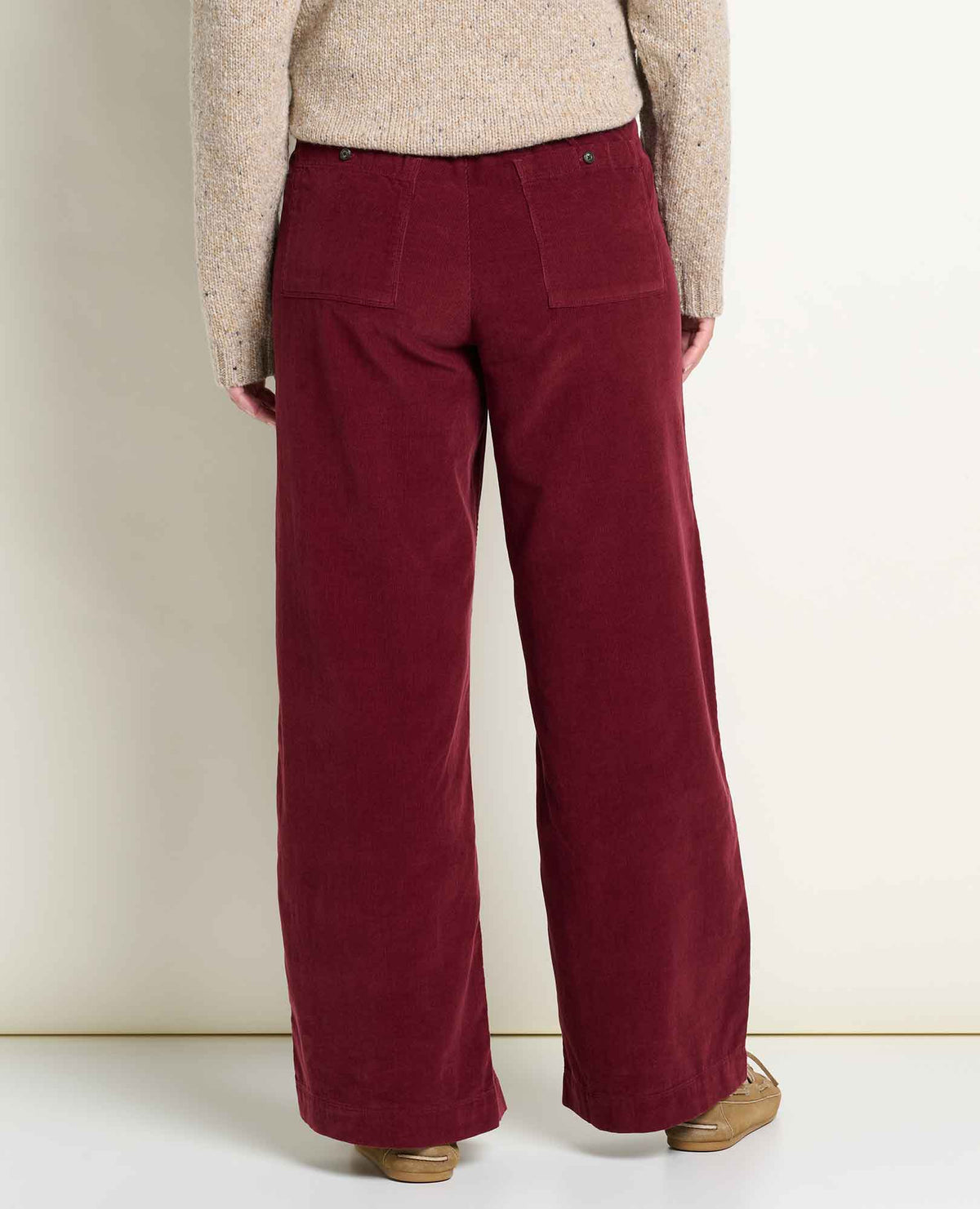 Cattail Corduroy Wide Leg Pant Port | Toad&Co Women