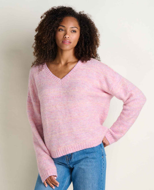 Women's Toddy Alpaca Merino V-Neck Sweater - Cozy & Soft  | Toad&Co Women