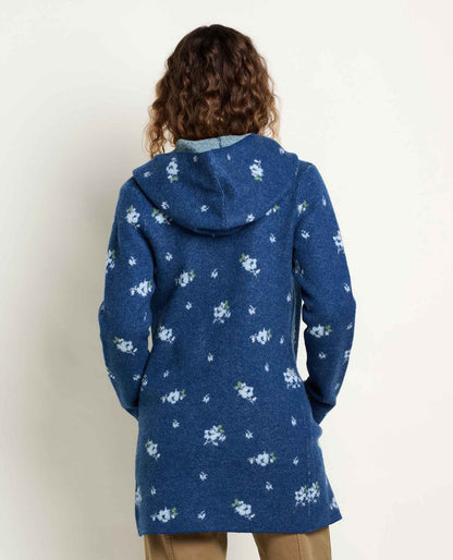 Heartfelt Merino Wool Open Front Cardigan Hoodie  | Toad&Co Women