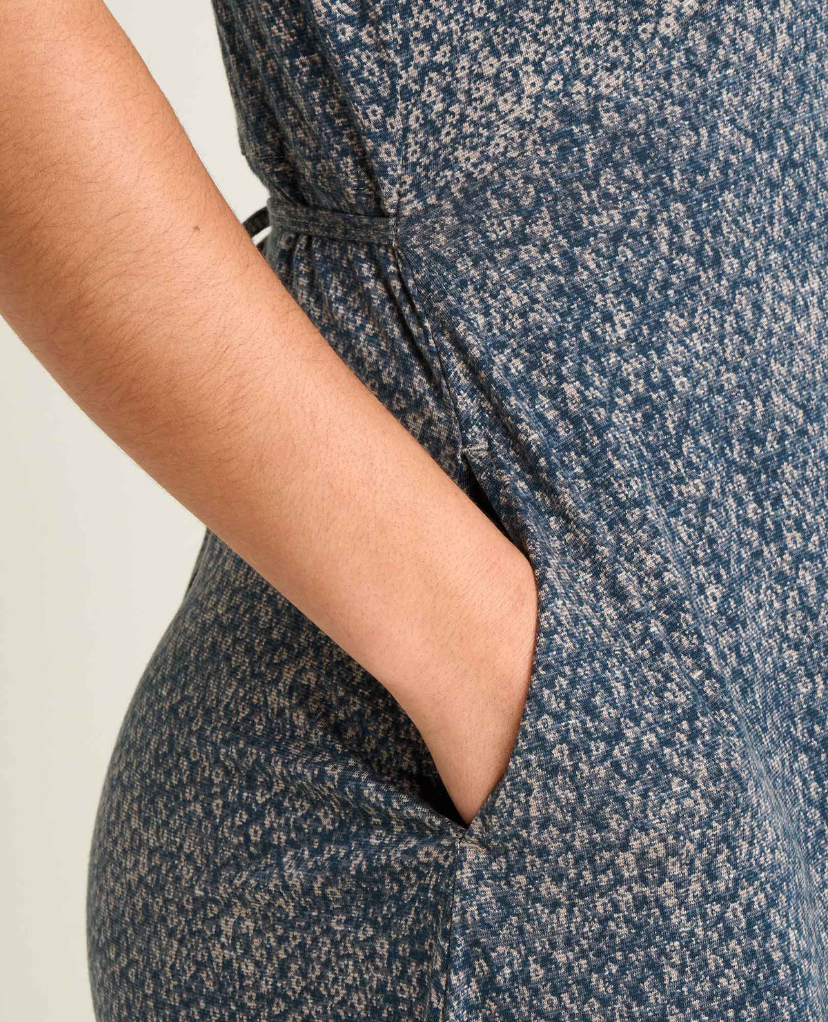 Rose Short Sleeve V-Neck Midi Dress - Soft with Stretch  | Toad&Co Women