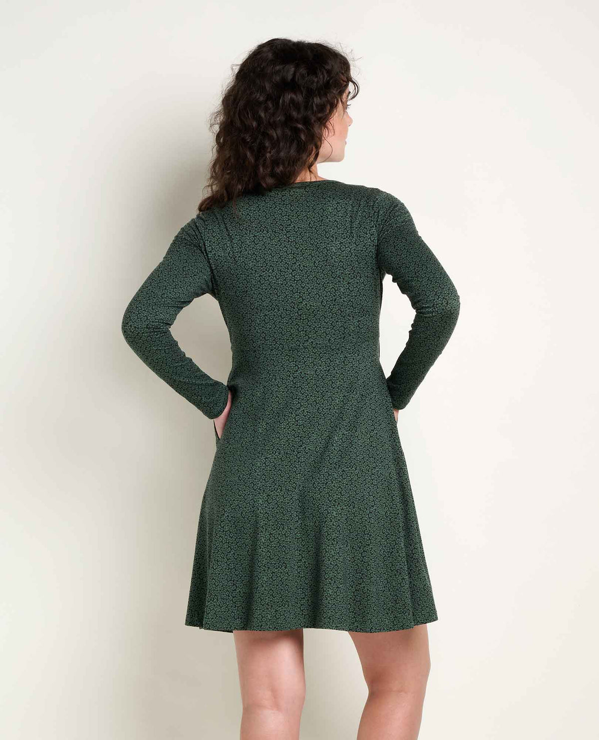 Freesia Long Sleeve Wrap Dress - Soft, Stretchy & Eco-Friendly  | Toad&Co Women