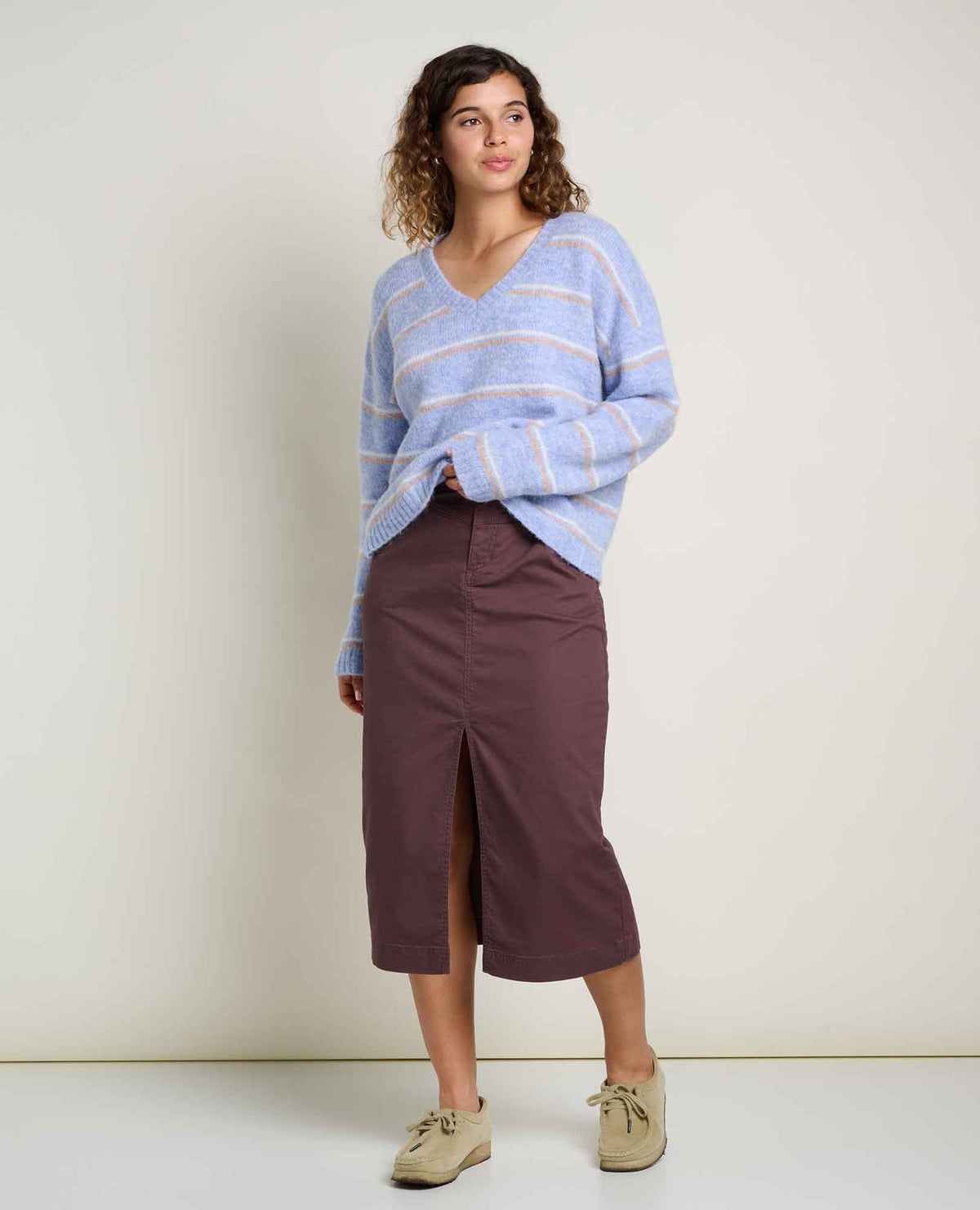 Women's Toddy Alpaca Merino V-Neck Sweater - Cozy & Soft  | Toad&Co Women