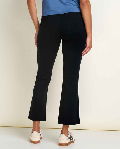Mason St. Ponte Kick Flare Pant Black | Toad&Co Women