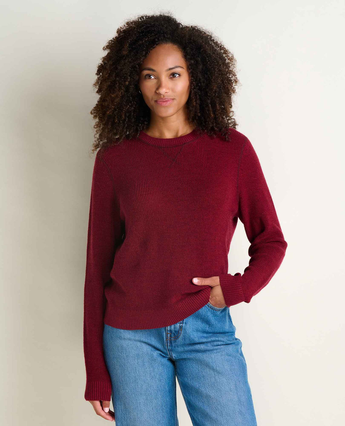 Peak Merino Crew Sweater  | Toad&Co Women