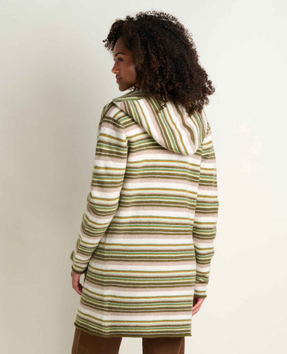 Heartfelt Merino Wool Open Front Cardigan Hoodie  | Toad&Co Women