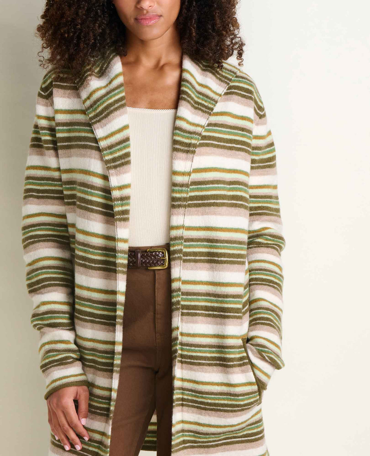 Heartfelt Merino Wool Open Front Cardigan Hoodie  | Toad&Co Women