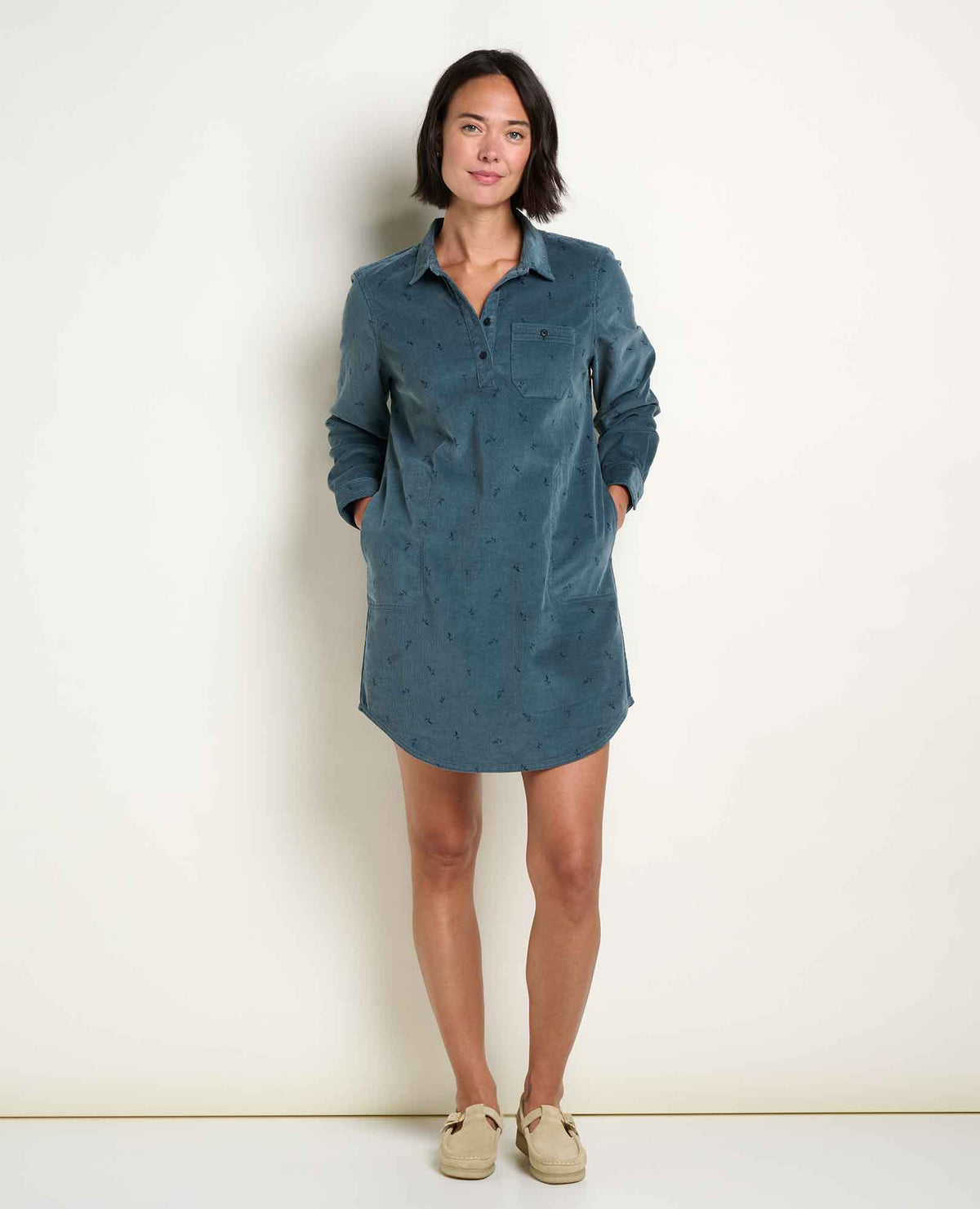 Scouter Corduroy Shirt Dress  | Toad&Co Women