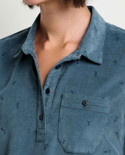 Scouter Corduroy Shirt Dress  | Toad&Co Women