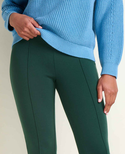 Mason St. Ponte Kick Flare Pant Cilantro | Toad&Co Women
