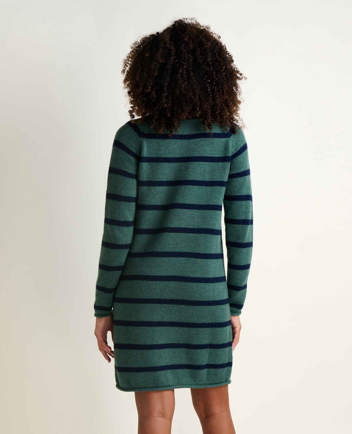 Alpineglo Roll Neck Sweater Dress - Organic Cotton & Wool  | Toad&Co Women