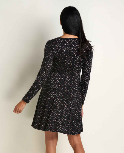 Freesia Long Sleeve Wrap Dress - Soft, Stretchy & Eco-Friendly  | Toad&Co Women